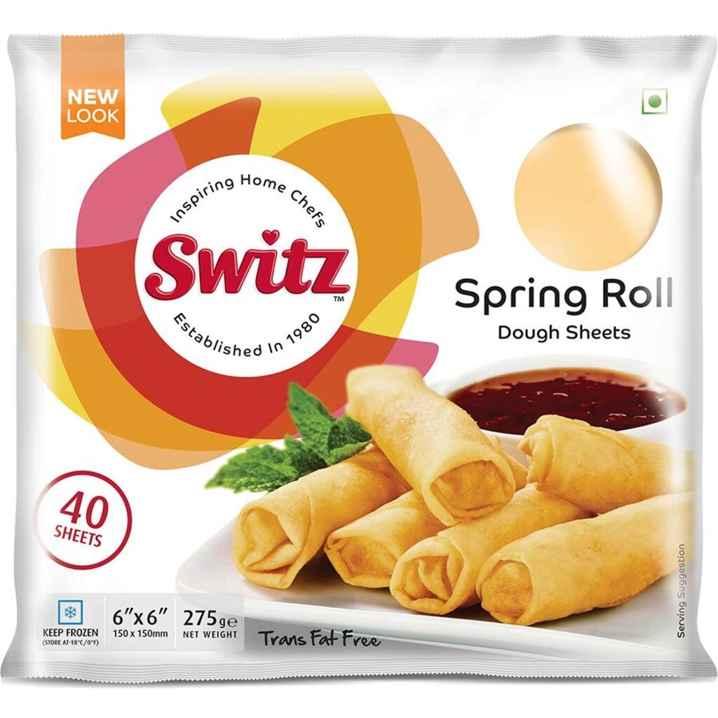 Spring Roll Sheets 6 x 6