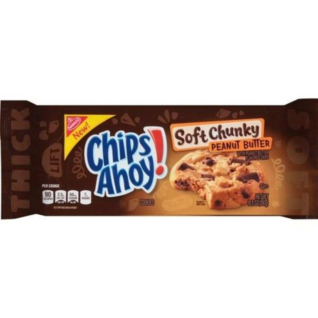 Chips Ahoy Soft Chunky Peanut Butter Cookies