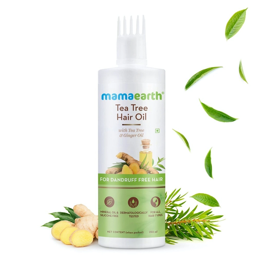 Tea Tree Hair Oil With Tea Tree & Ginger Oil
