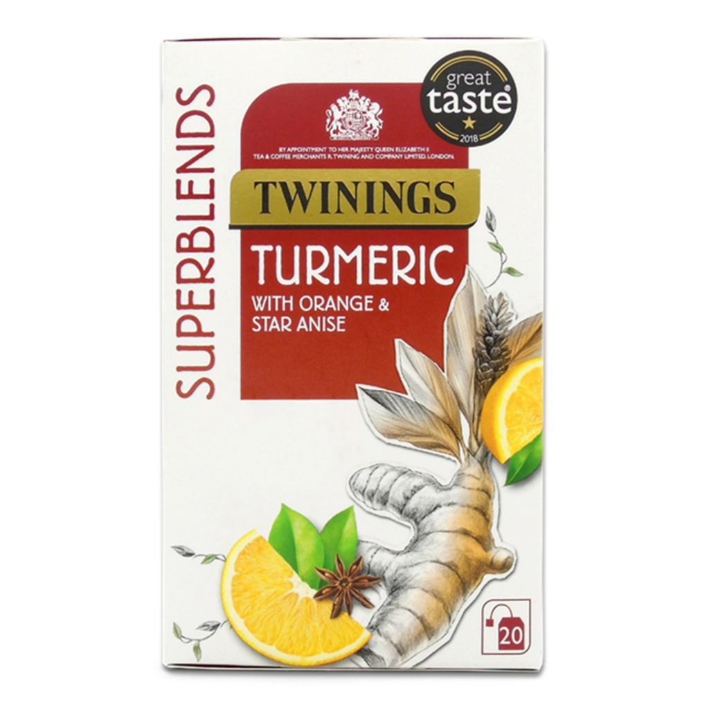 Superblends Turmeric With Orange & Star Anise Tea