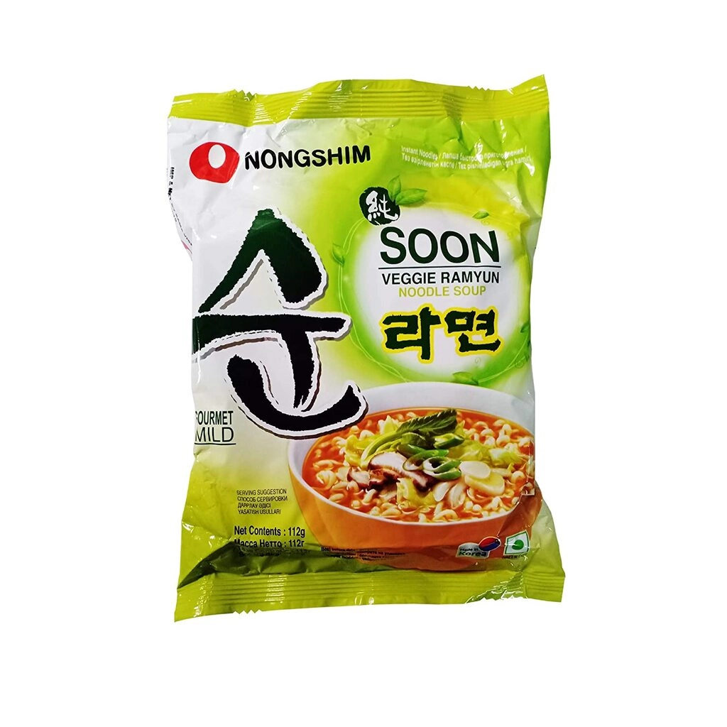 Soon Veggie Ramyun Noodle Soup