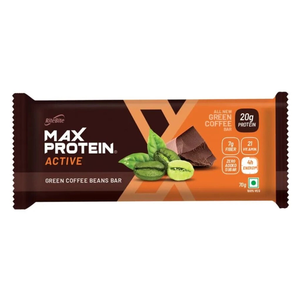 Max Protein Active Green Coffee Beans Bar