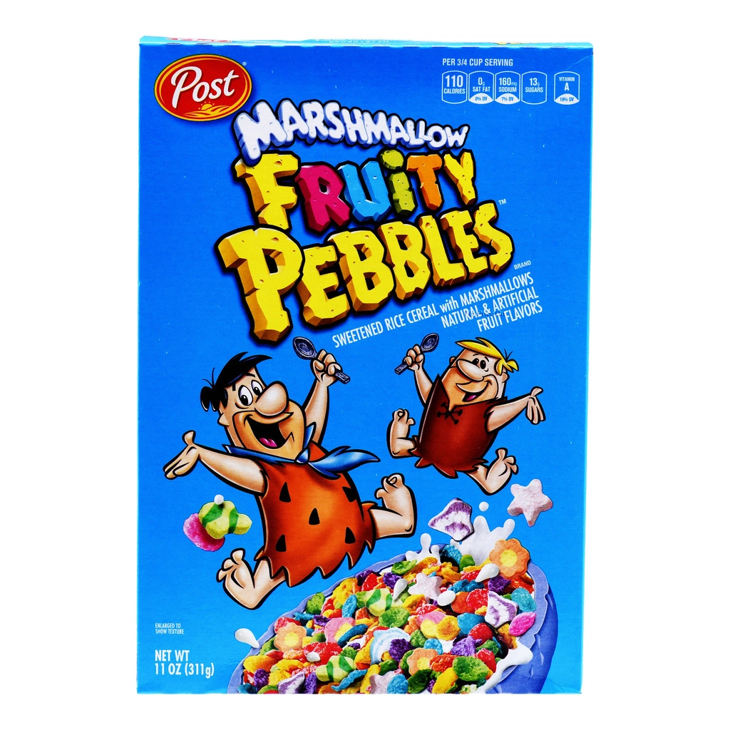 Marshmallows Fruity Pebbles Flavored Rice Cereal