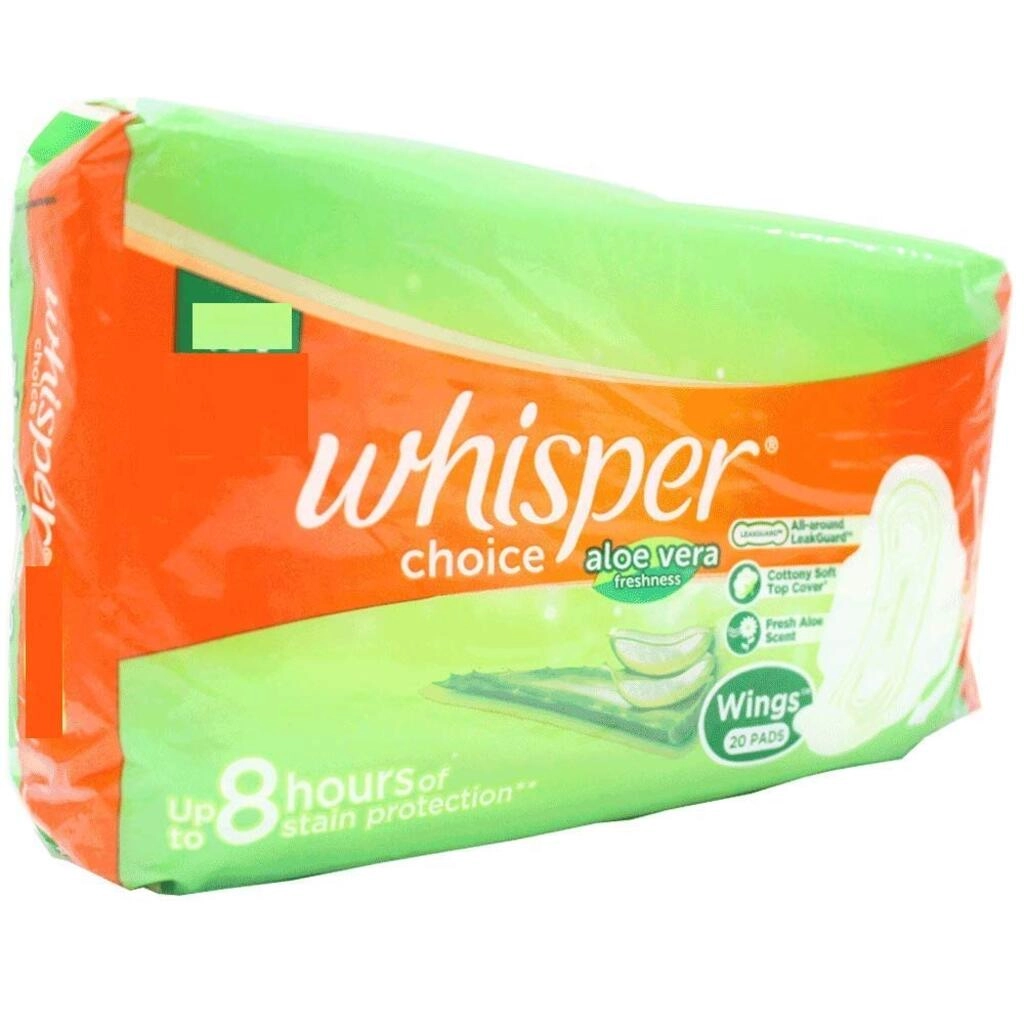 Choice Aloe Cottony Soft Sanitary Pads 20pc