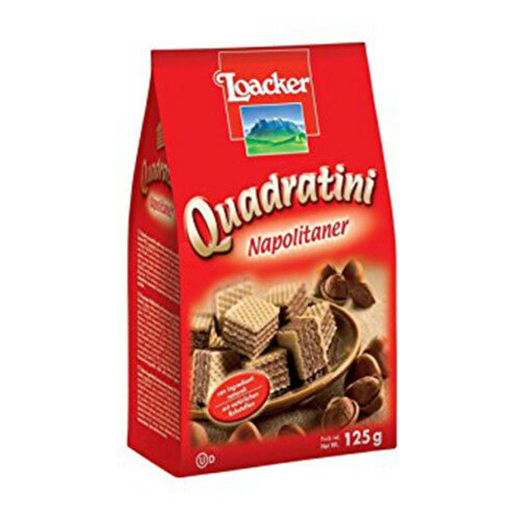 Quadratini Napolitaner Bite Size Wafer