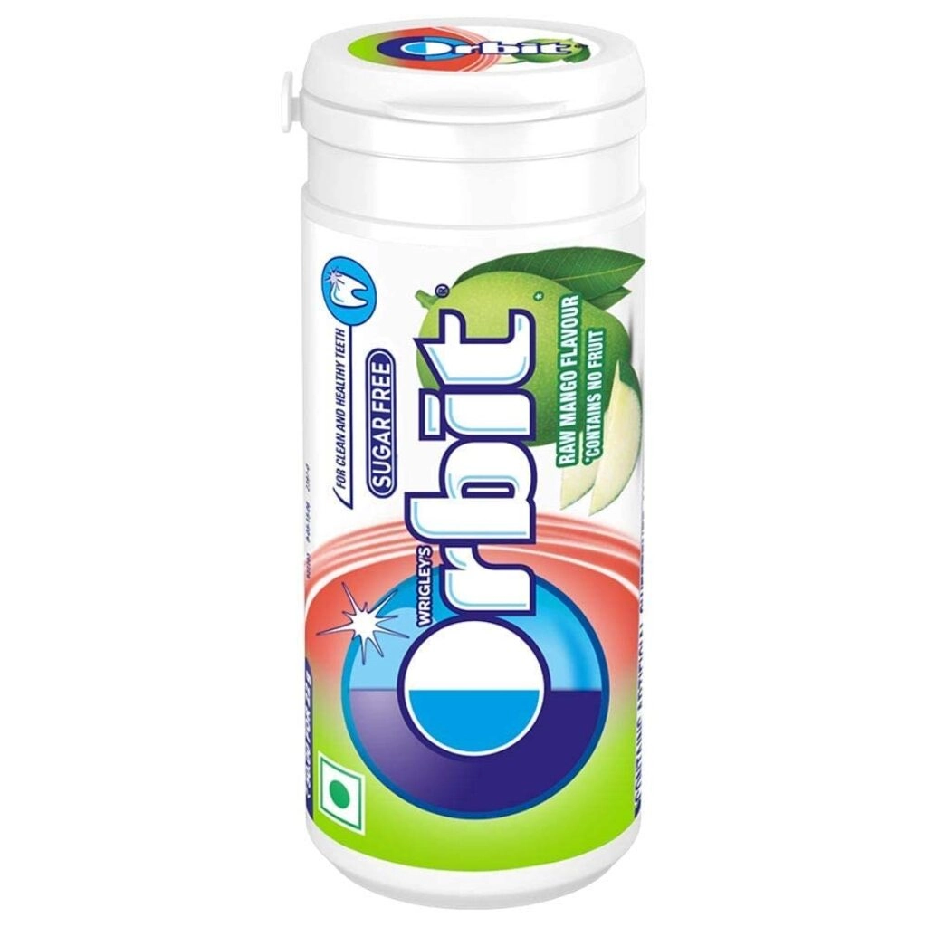 Orbit Sugar Free Chewing Gum Raw Mango