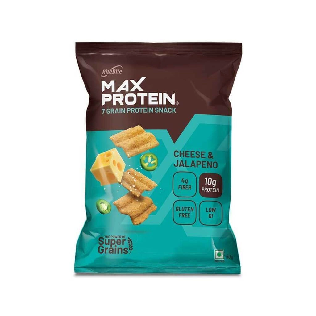 Max Protein Cheese & Jalapeno Chips