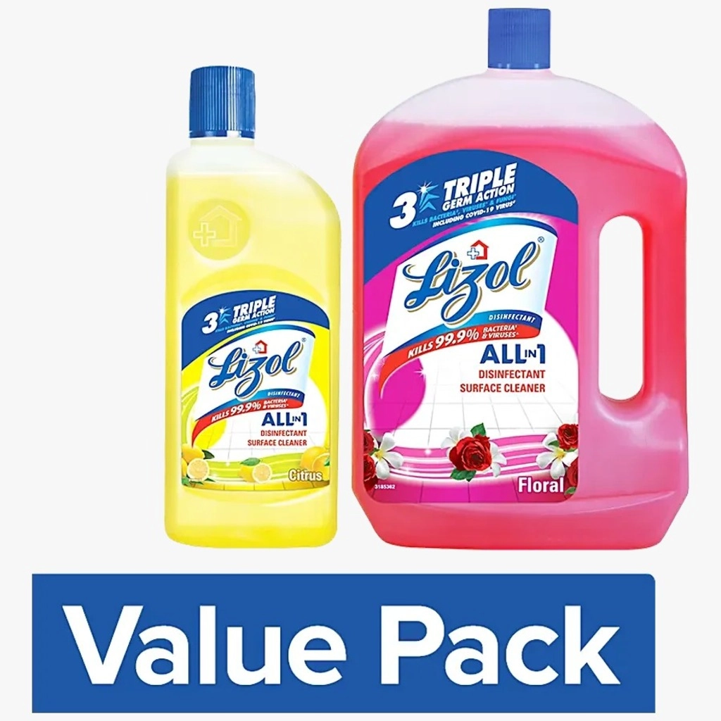 Disinfectant Surface & Floor Cleaner Liquid Floral 2L Get Citrus