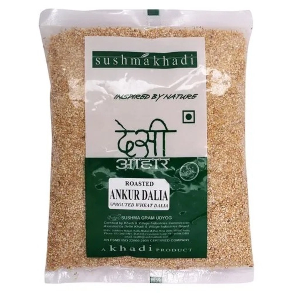 Roasted Ankur Wheat Dalia