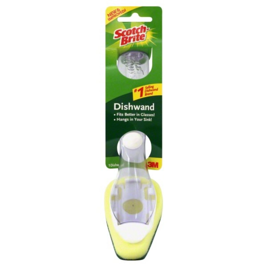 Soap Dispensing Dishwand Scrubber