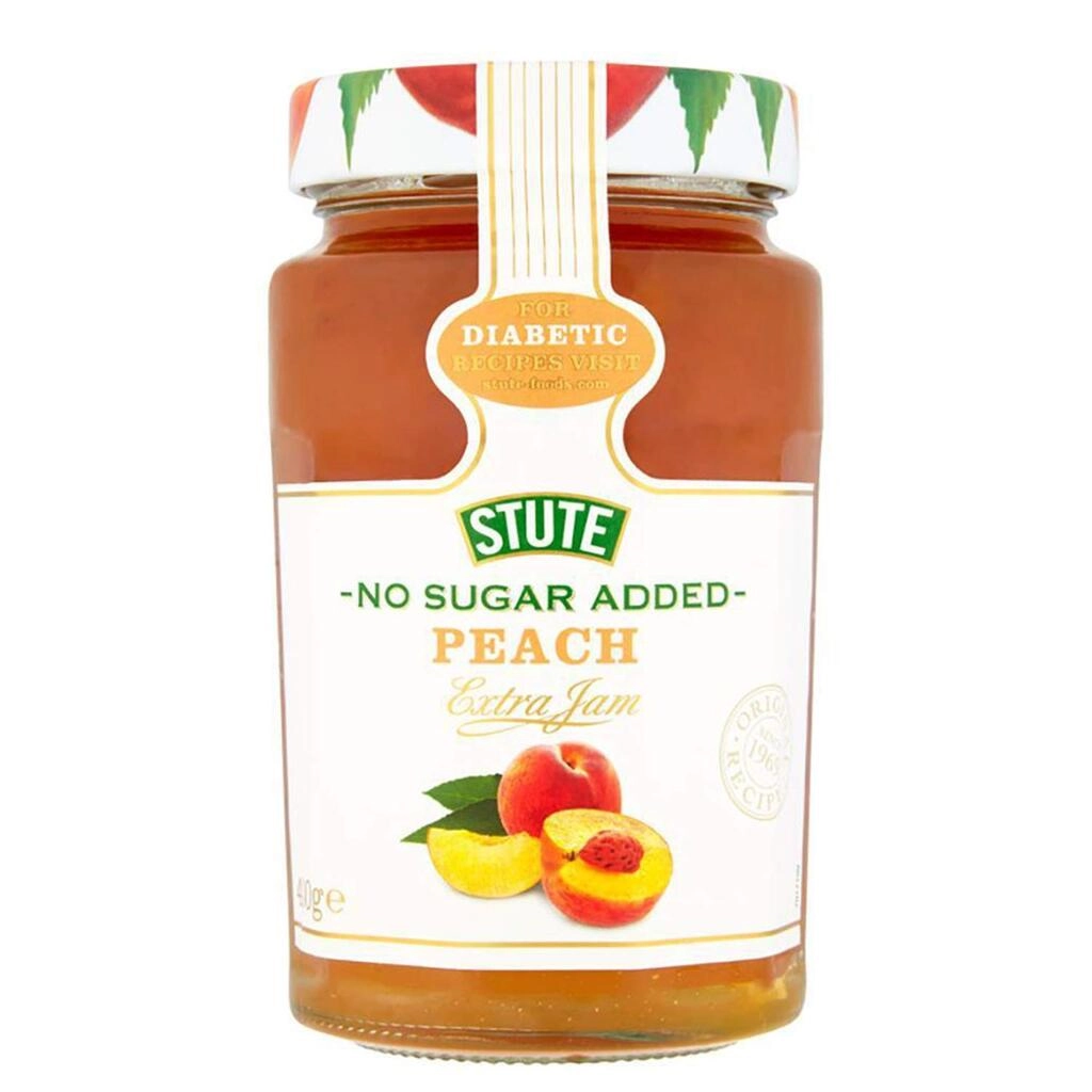 Diabetic Peach Extra Jam No Sugar Added