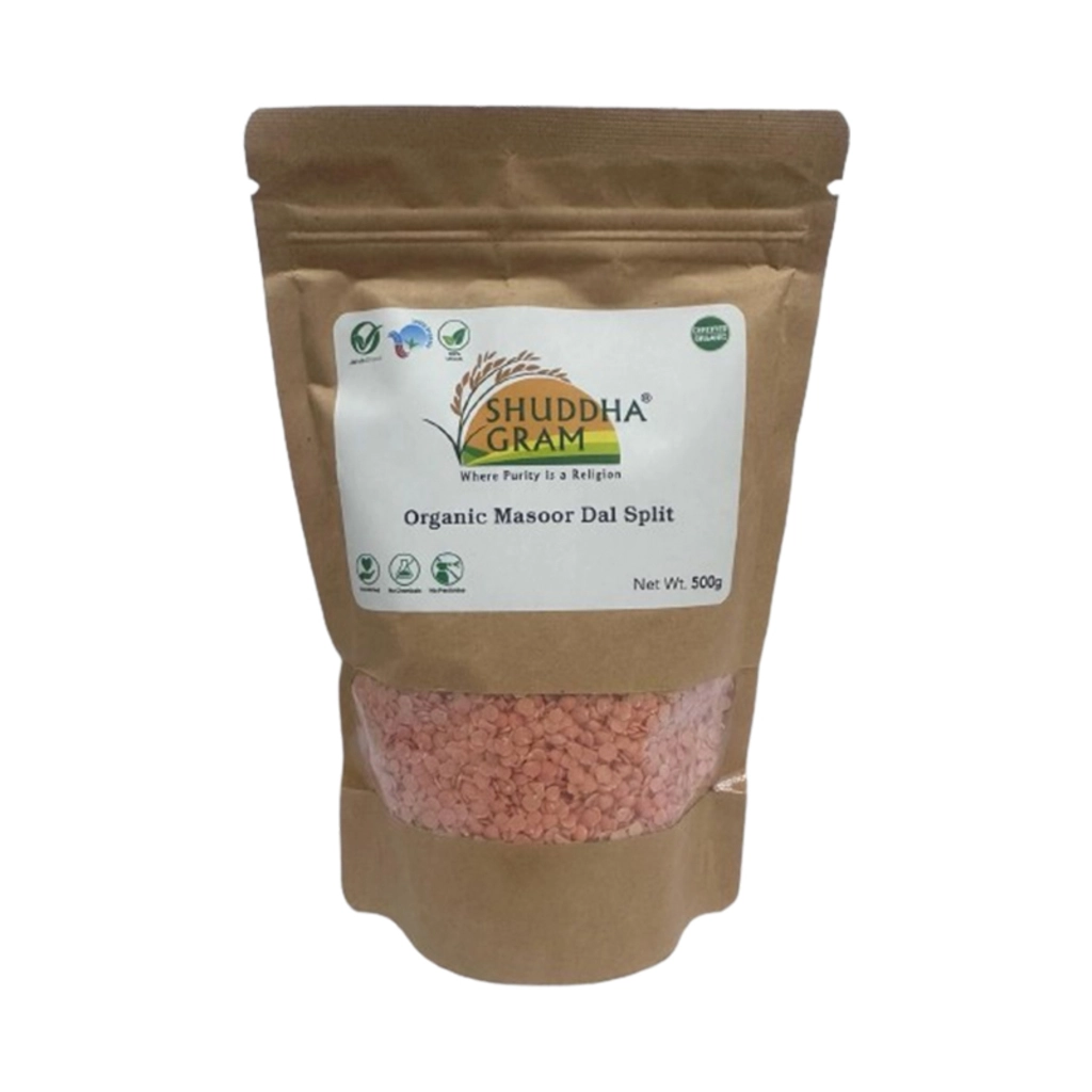 Organic Masoor Dal Split