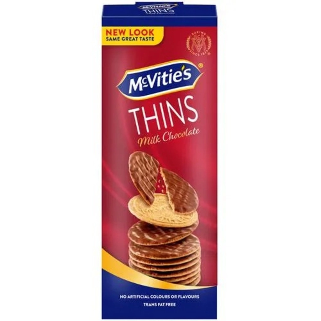 Thins Milk Chocolate Biscuits