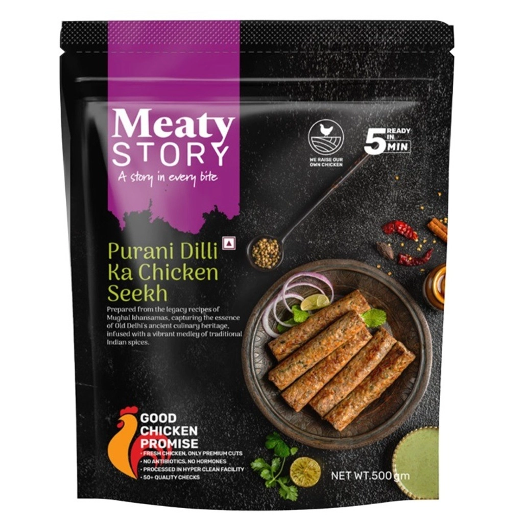 Purani Dilli Ka Chicken Seekh Kebab