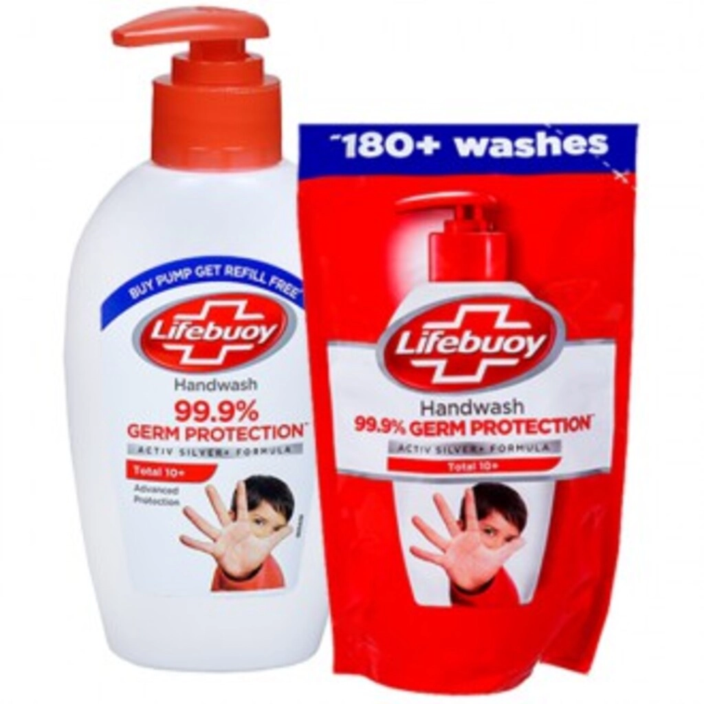 Total 10 Handwash 190ml Get Free Refill