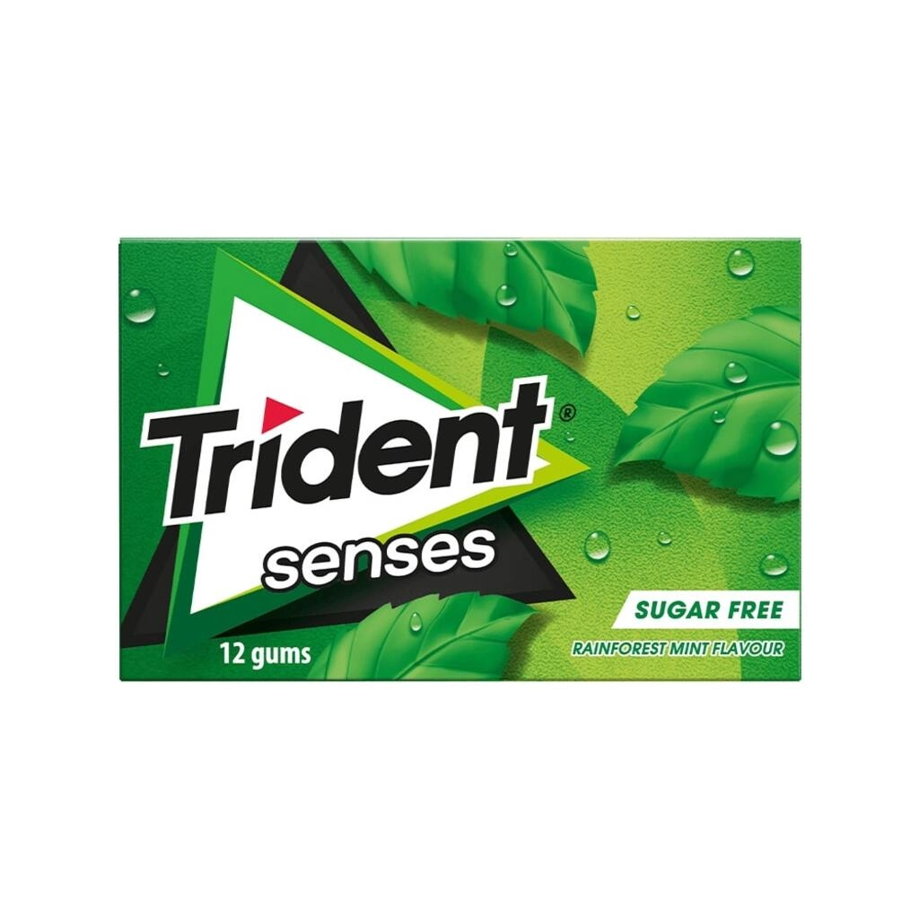 Senses Rainforest Mint Sugar free Chewing Gum