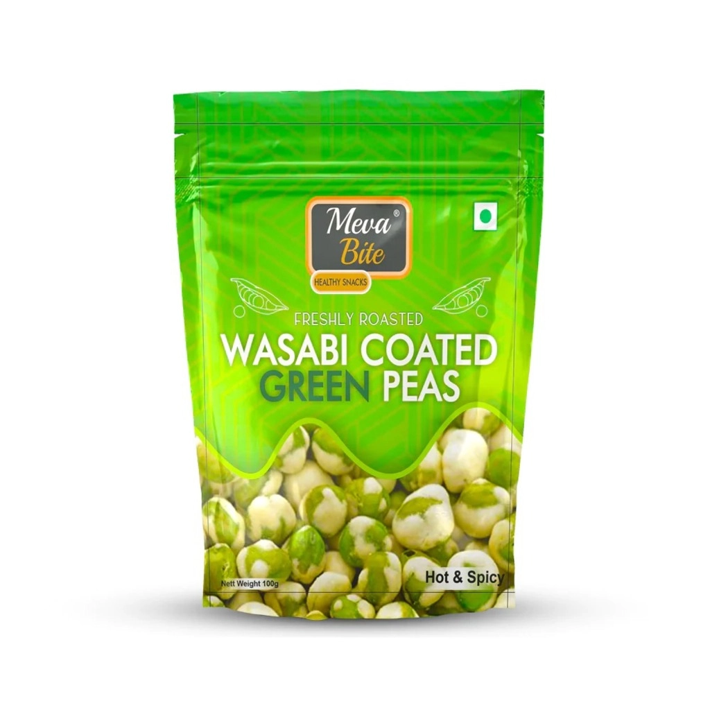 MevaBite Wasabi Coated Green Peas