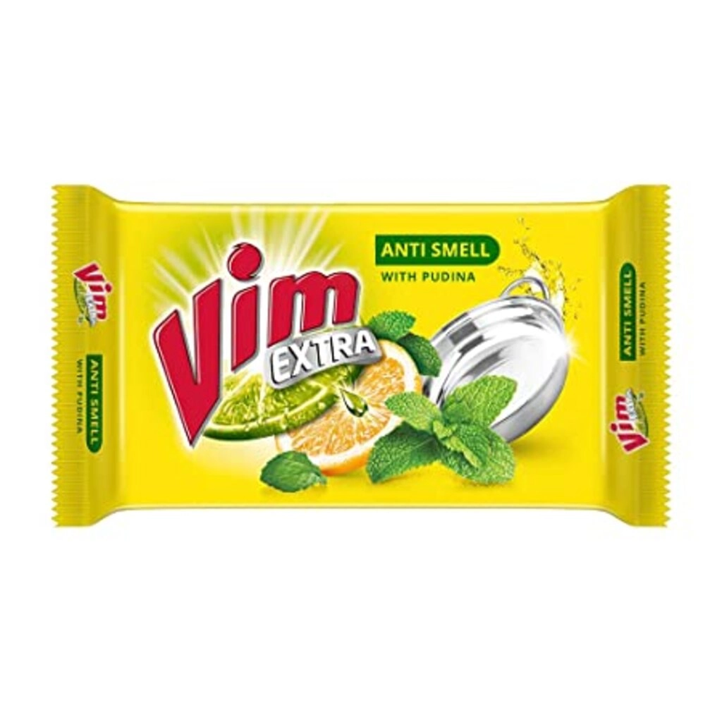 Extra Anti Smell With Pudina Dishwash Bar