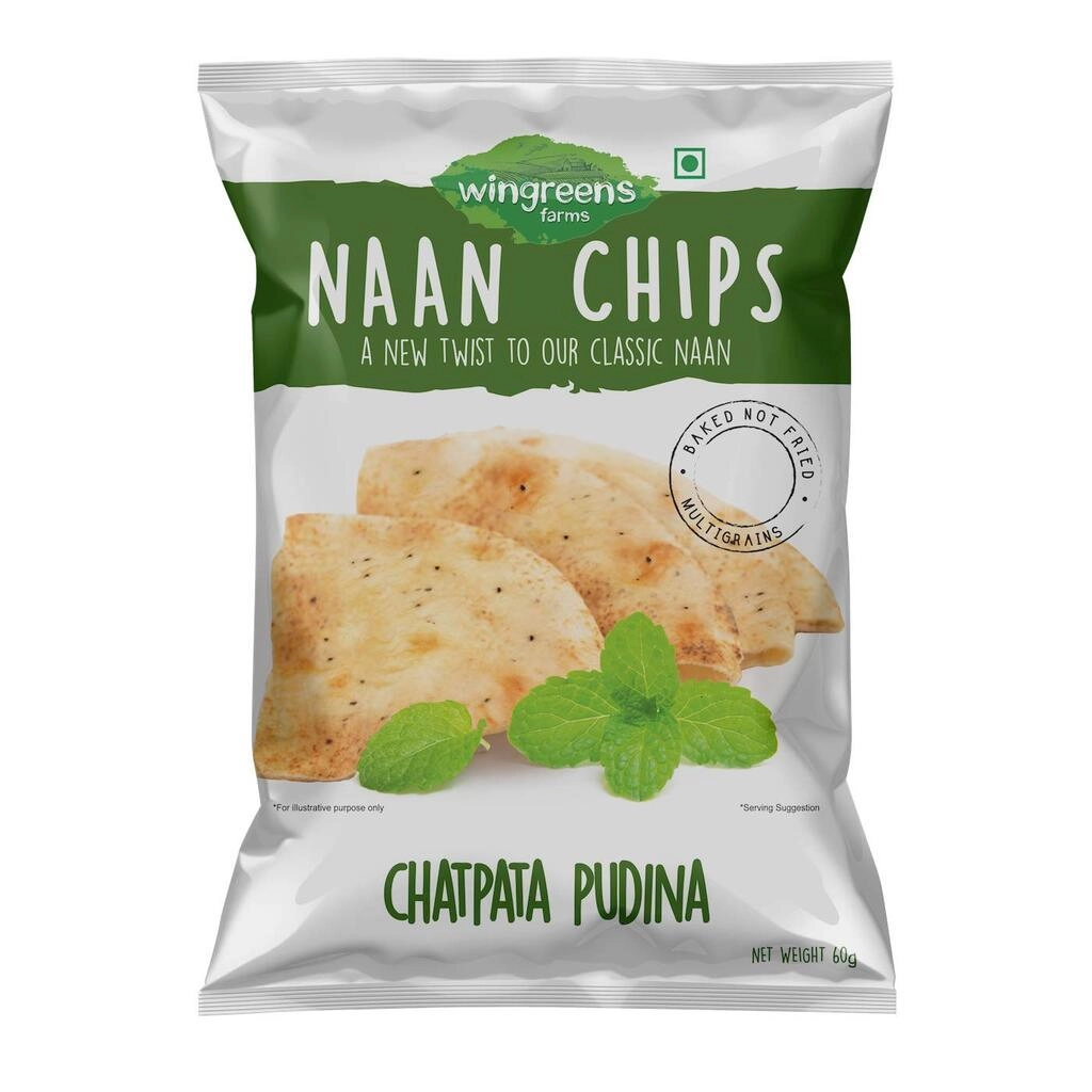 Farms Chatpata Pudina Naan Chips