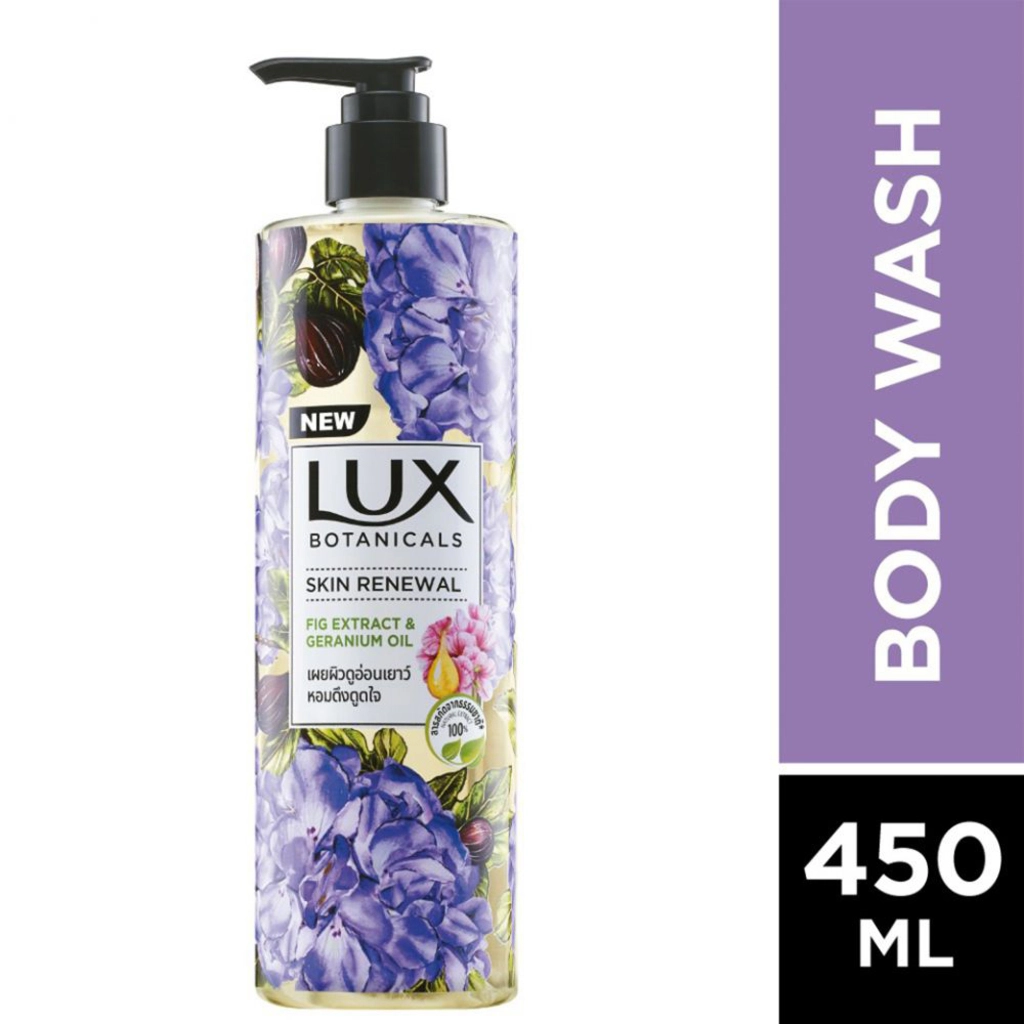 Botanicals Skin Renewal Fig Extract & Geranium Oil Body Wash