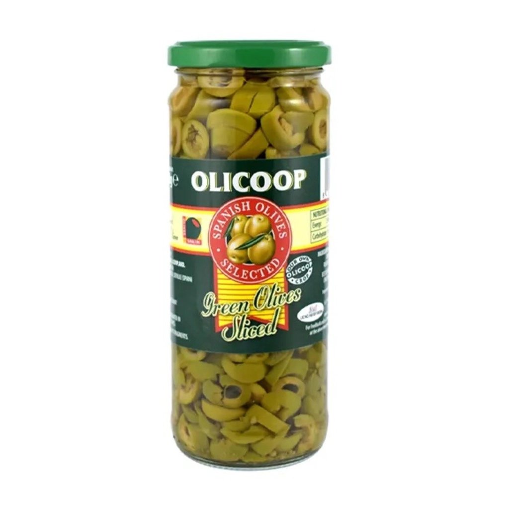 Spanish Green Sliced Olives 