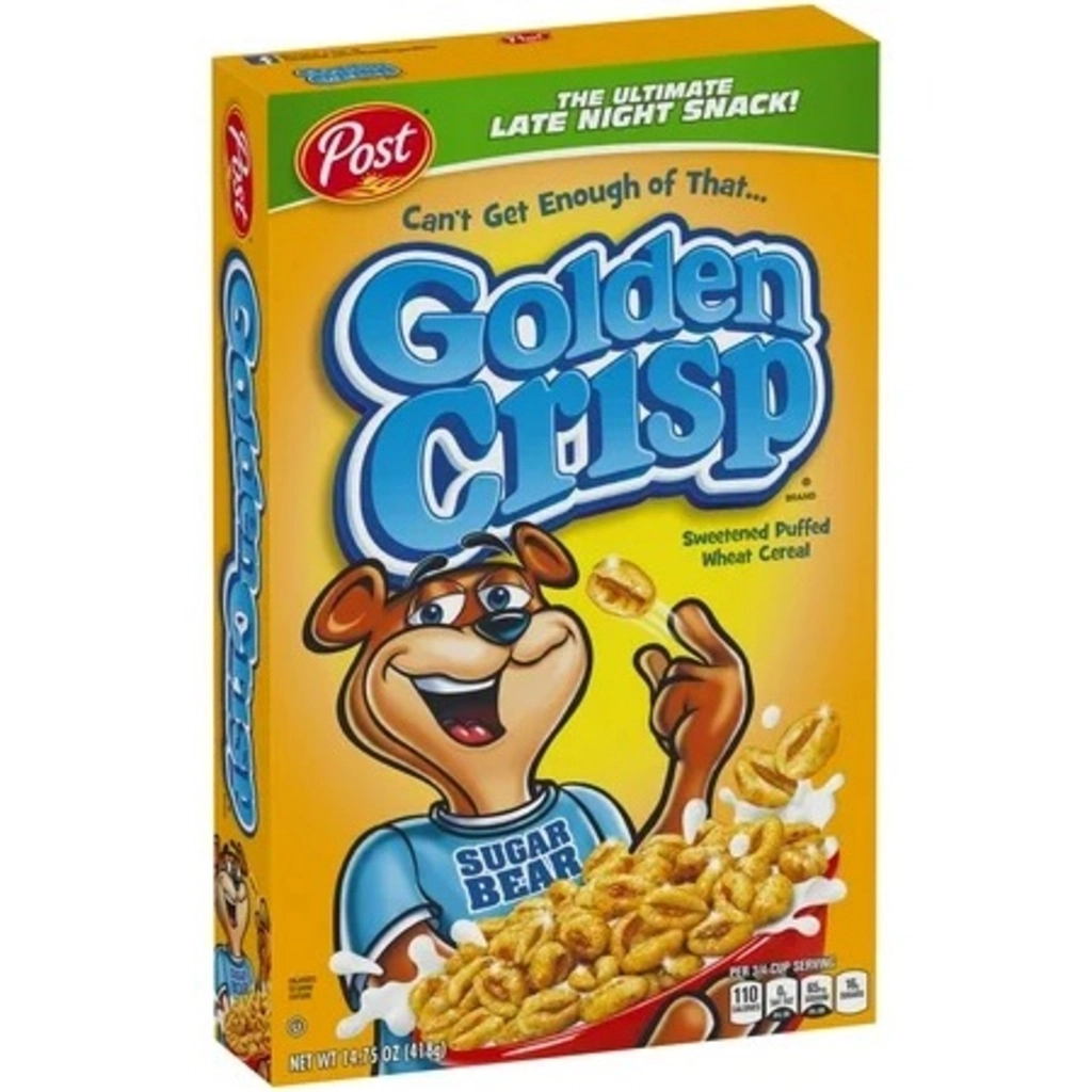 Golden Crisp Sweetened Puffed Wheat Cereal