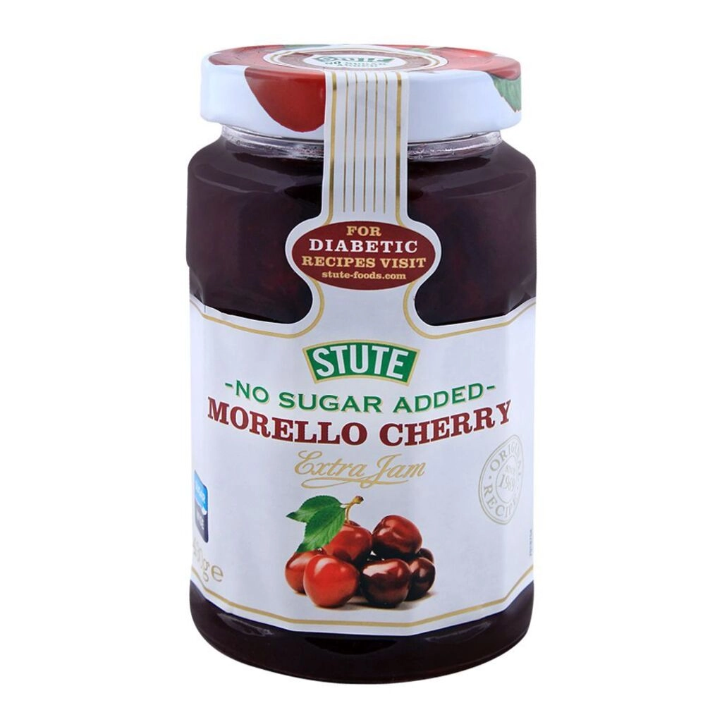Morello Cherry Extra Jam No Sugar Added