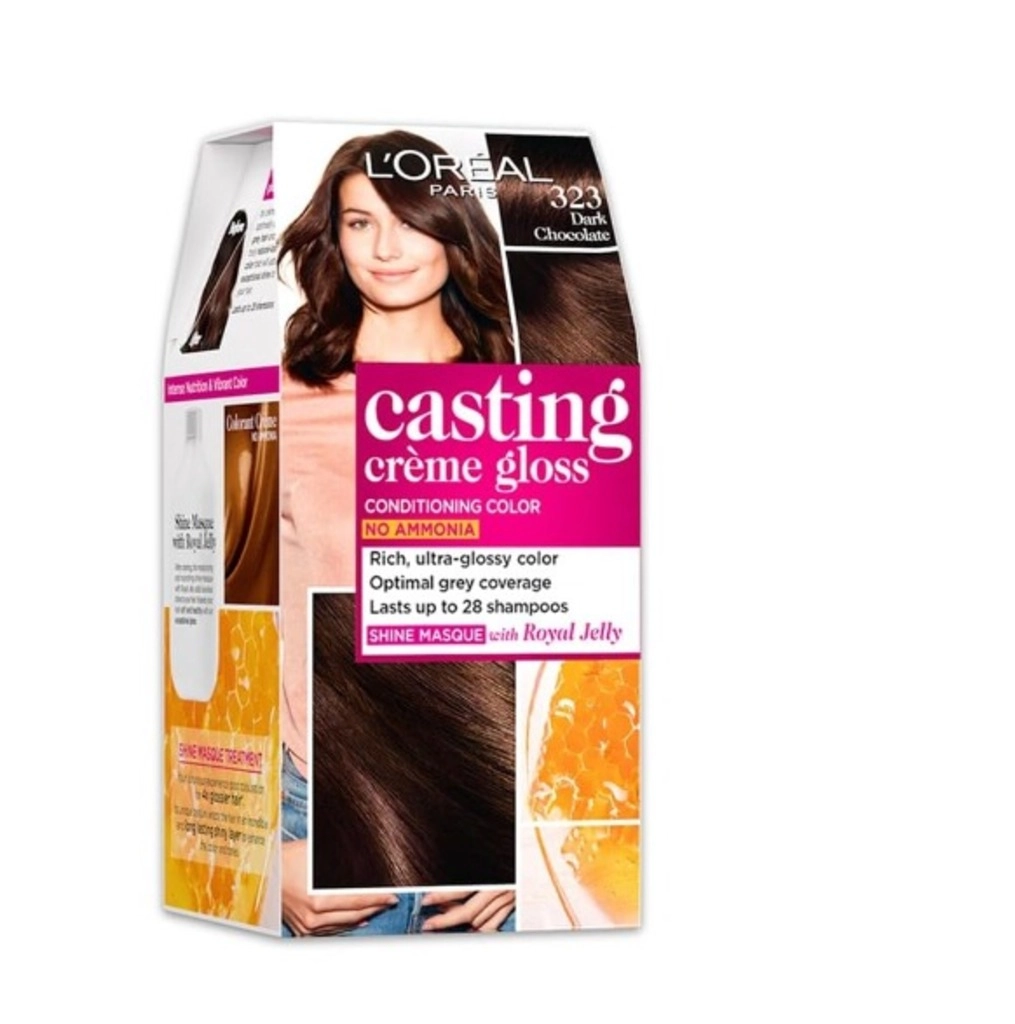 Paris Casting Creme Gloss 323 Dark Chocolate Hair