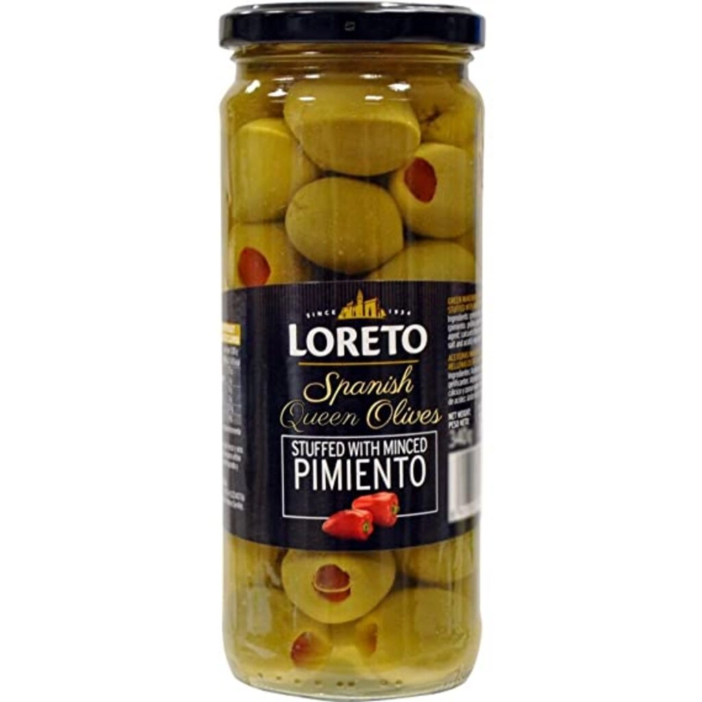 Spanish Queen Olives Stuffed With Minced Pimiento