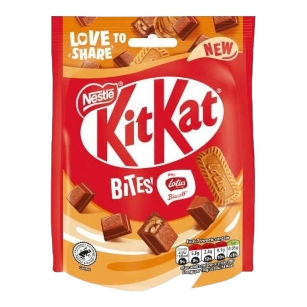 KitKat Bites With Lotus Biscoff