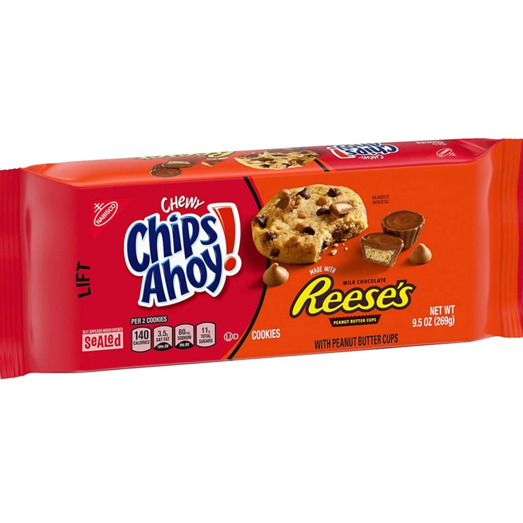 Chips Ahoy Chewy Reeses With Peanut Butter Cups