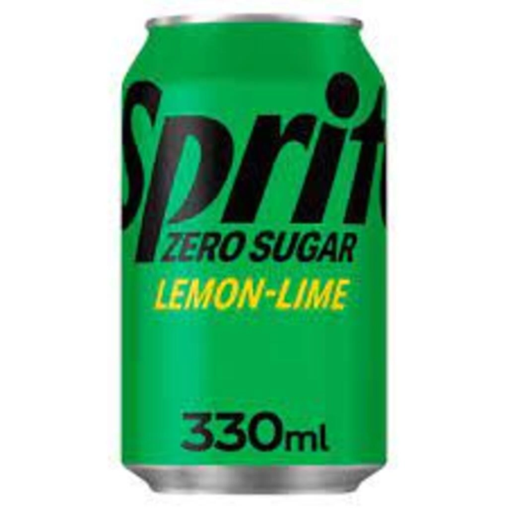 Lemon Lime Zero Sugar Soft Drink Can