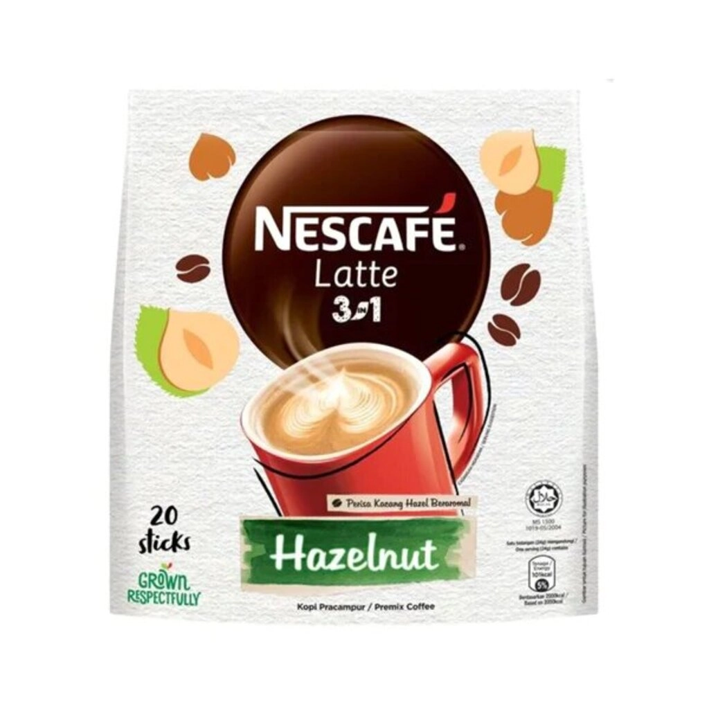 Latte 3 in 1 Hazelnut Coffee 20