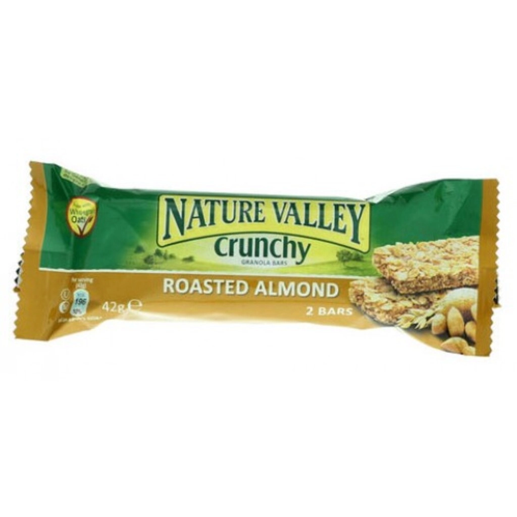 Crunchy Roasted Almond Granolo Bars