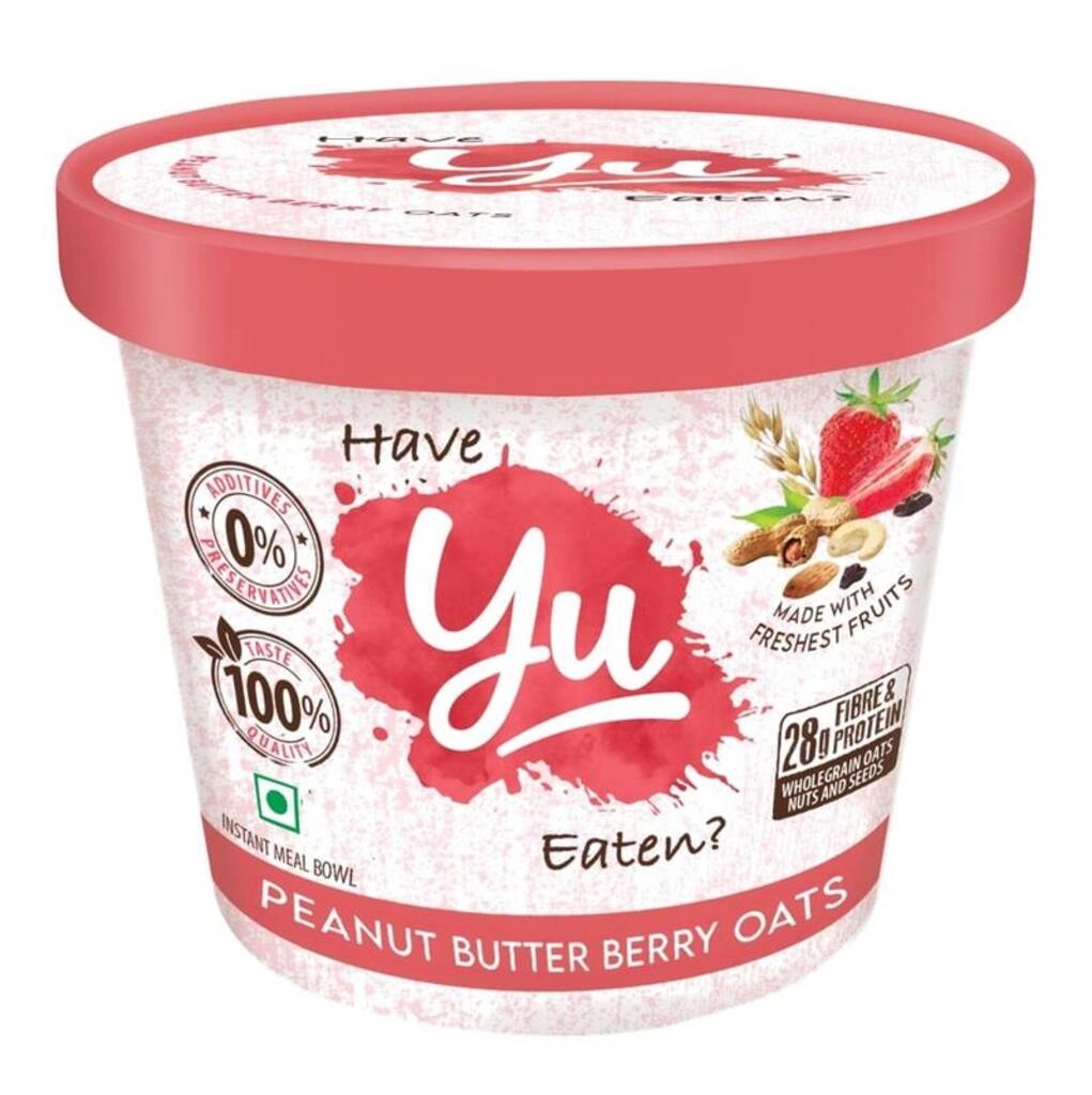 Foods Peanut Butter Berry Intsant Oat Bowl