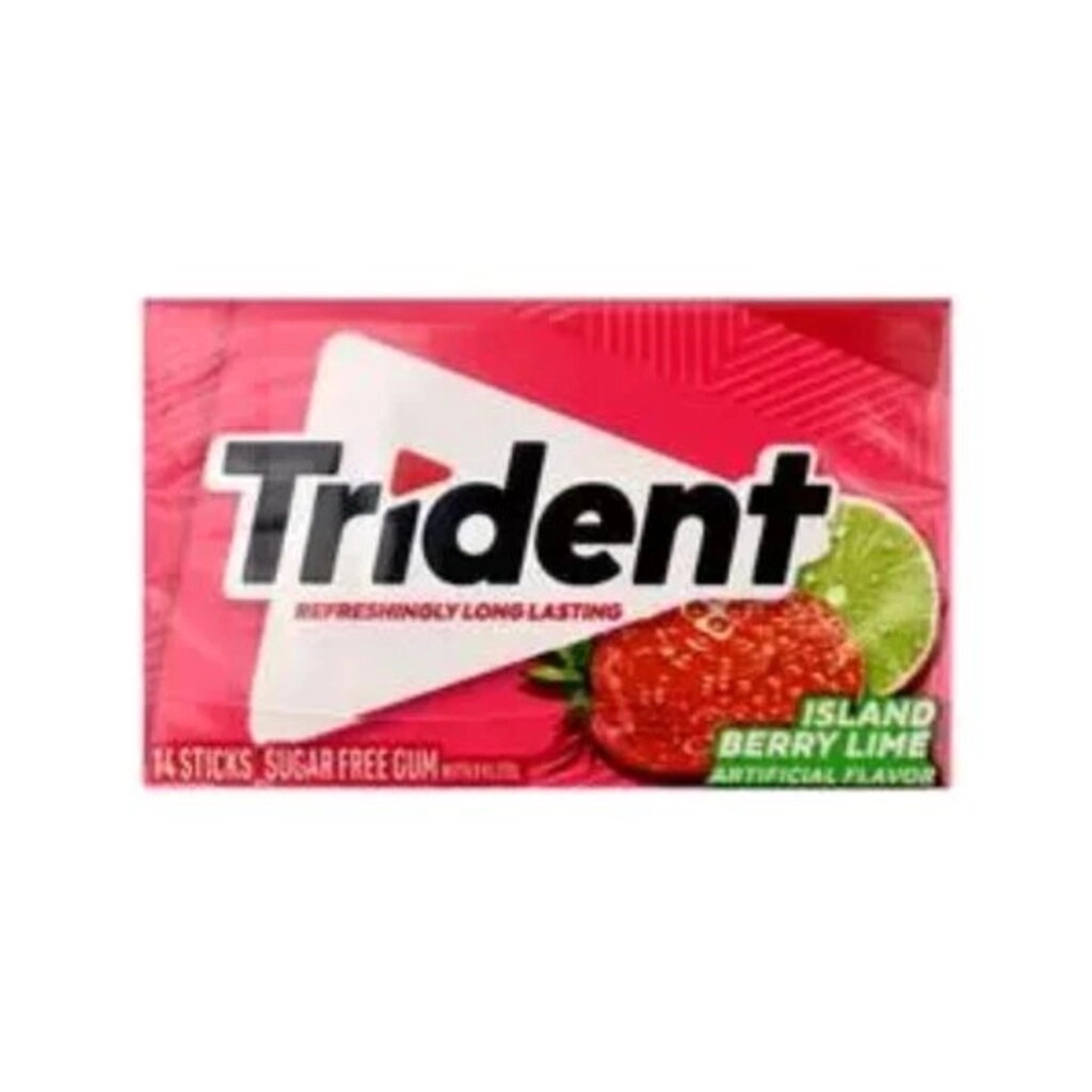 Sugar Free Island Berry Lime Chewing Gum 14