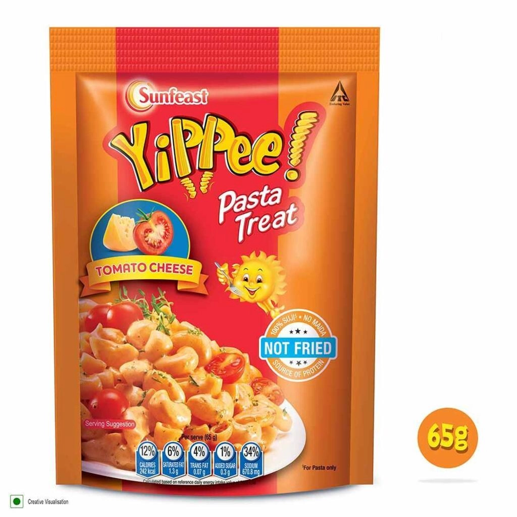 Yippee Tomato Cheese Pasta Treat