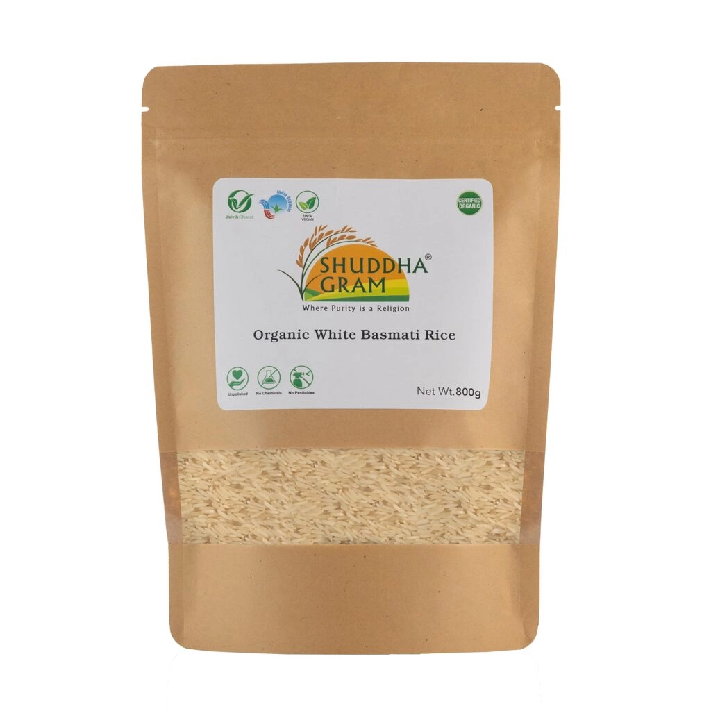 Organic White Basmati Rice