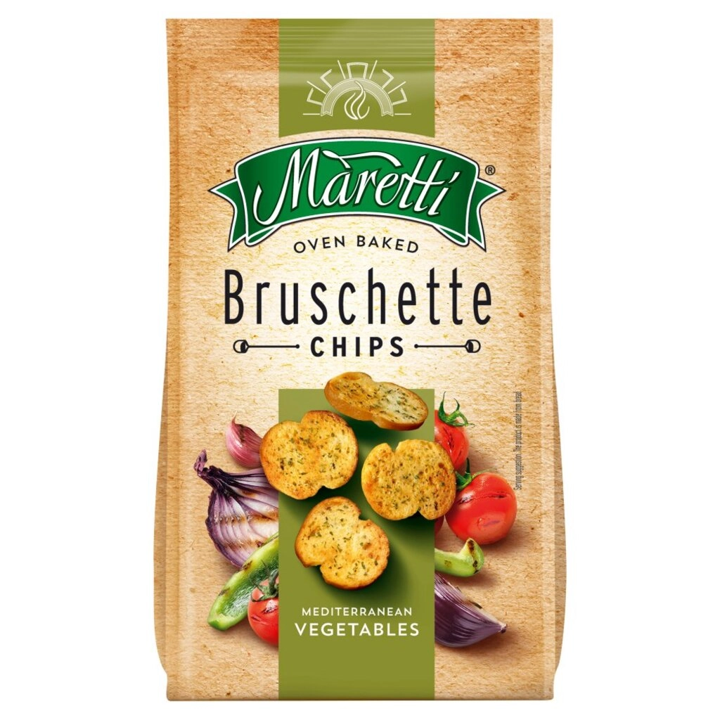 Bruschette Mediterranean Vegetables Chips