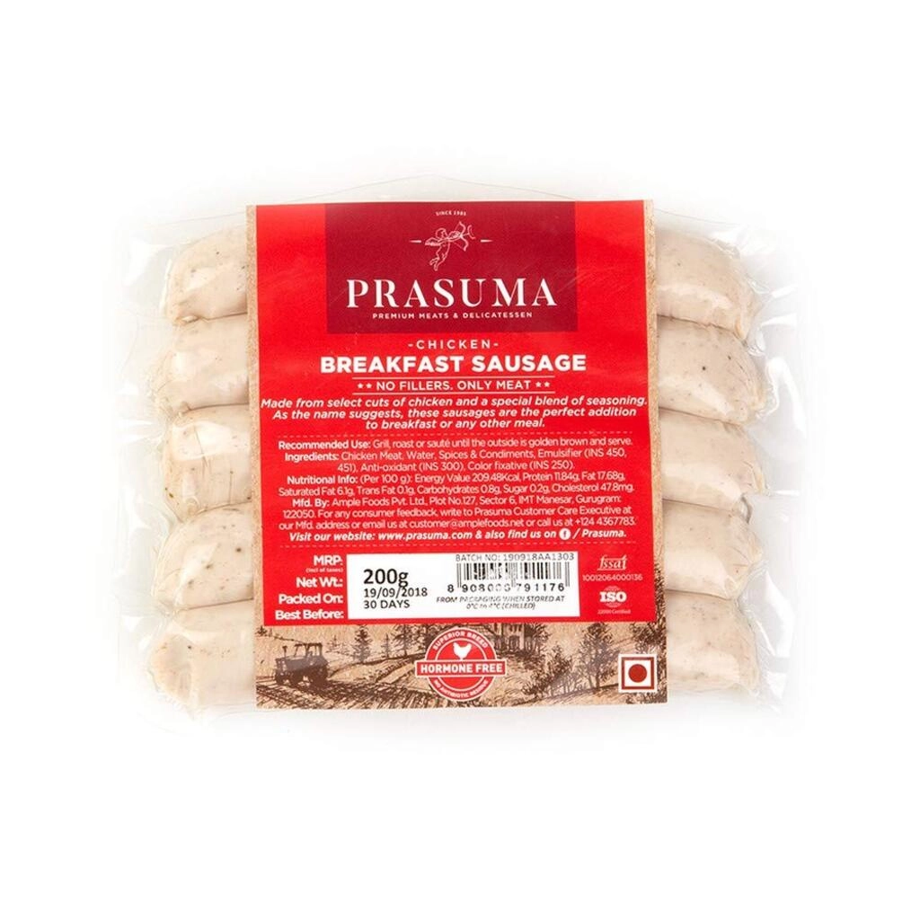 Chicken Breakfast Sausage