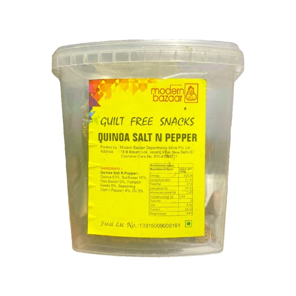 MB Quinoa Salt & Pepper Guilt Free Snacks