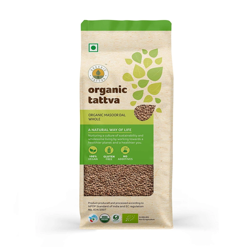 Organic Masoor Dal Sabut