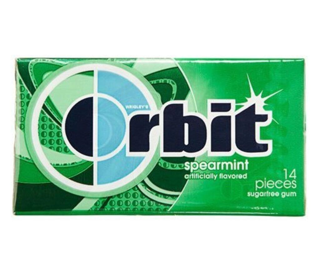 Orbit Spearmint Gum Sugar Free