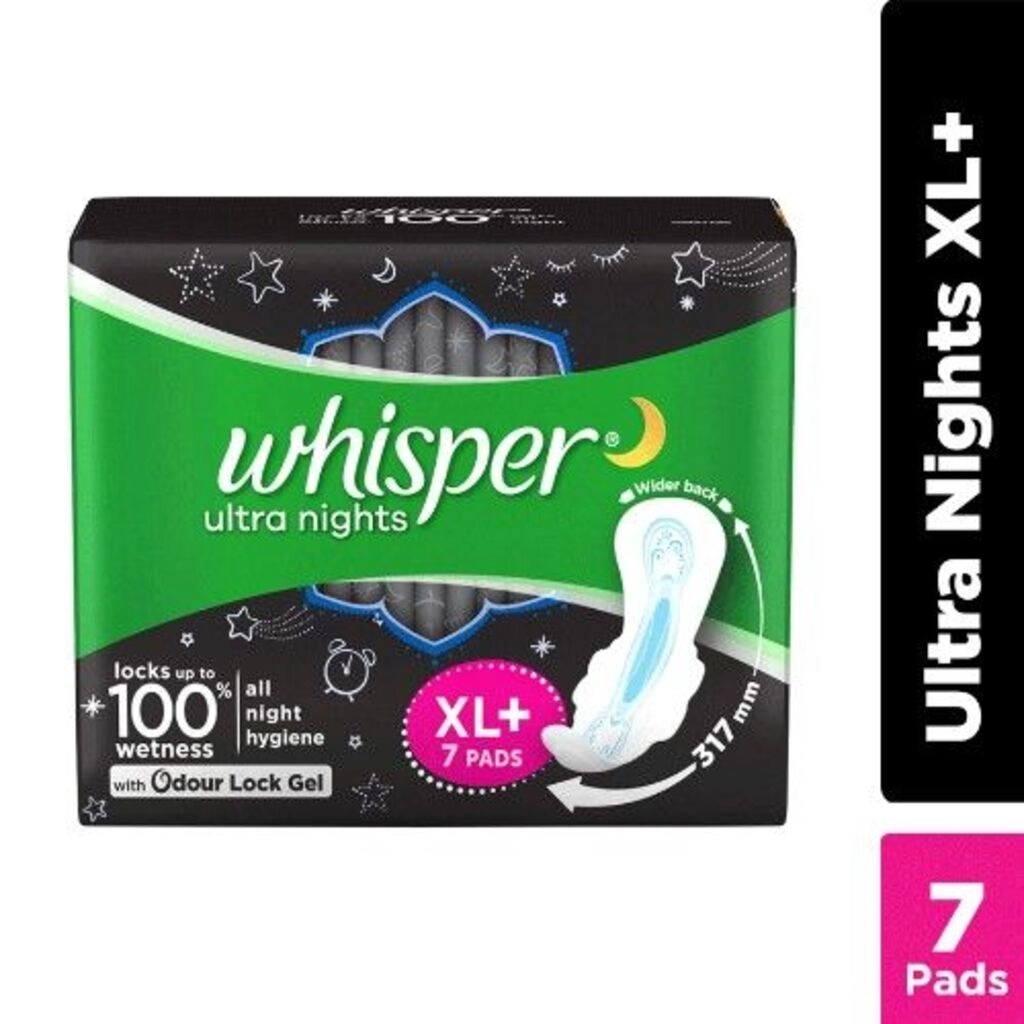 Ultra Nights Sanitary Pads XL
