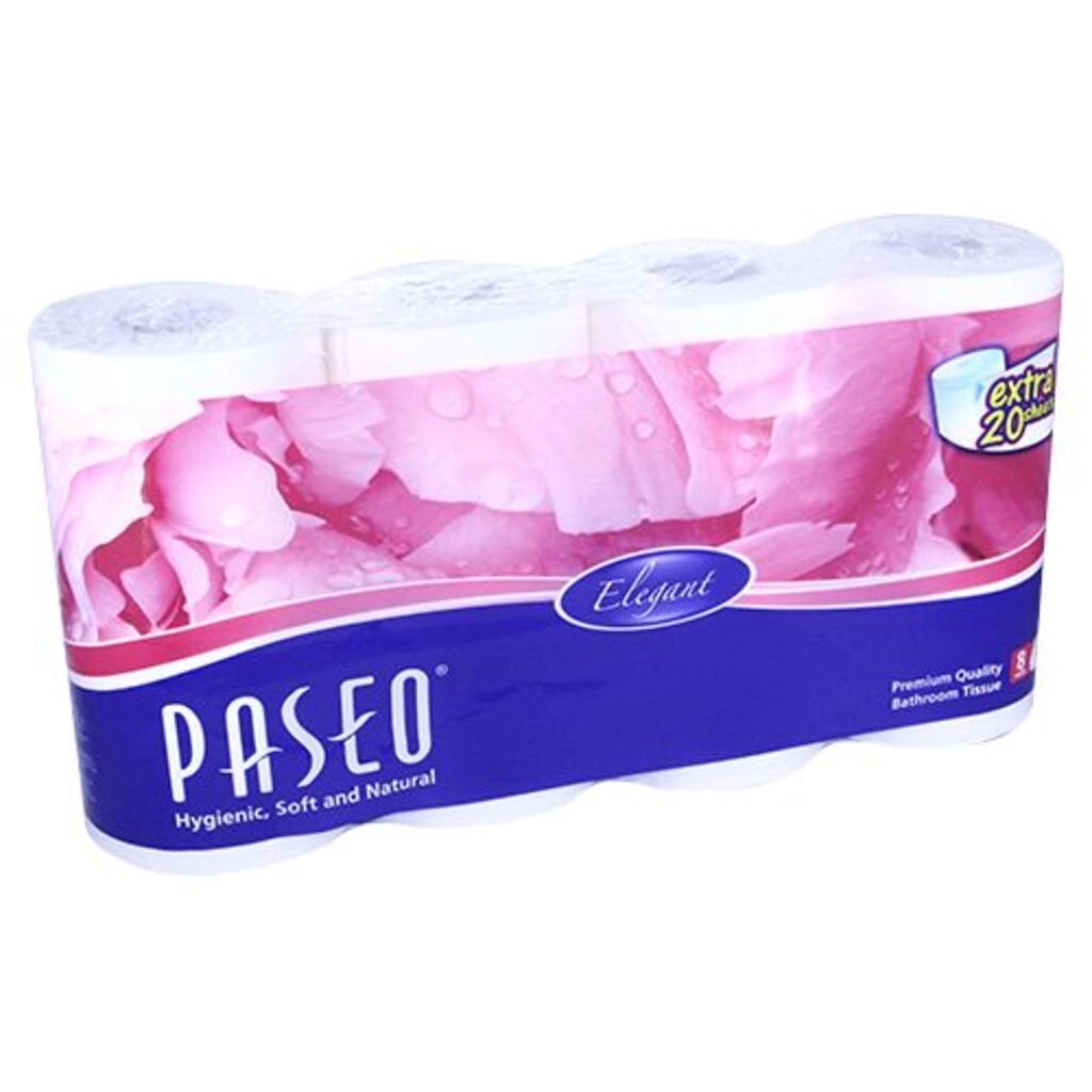 Elegant Bathroom Tissue 3 Ply 8 Toilet