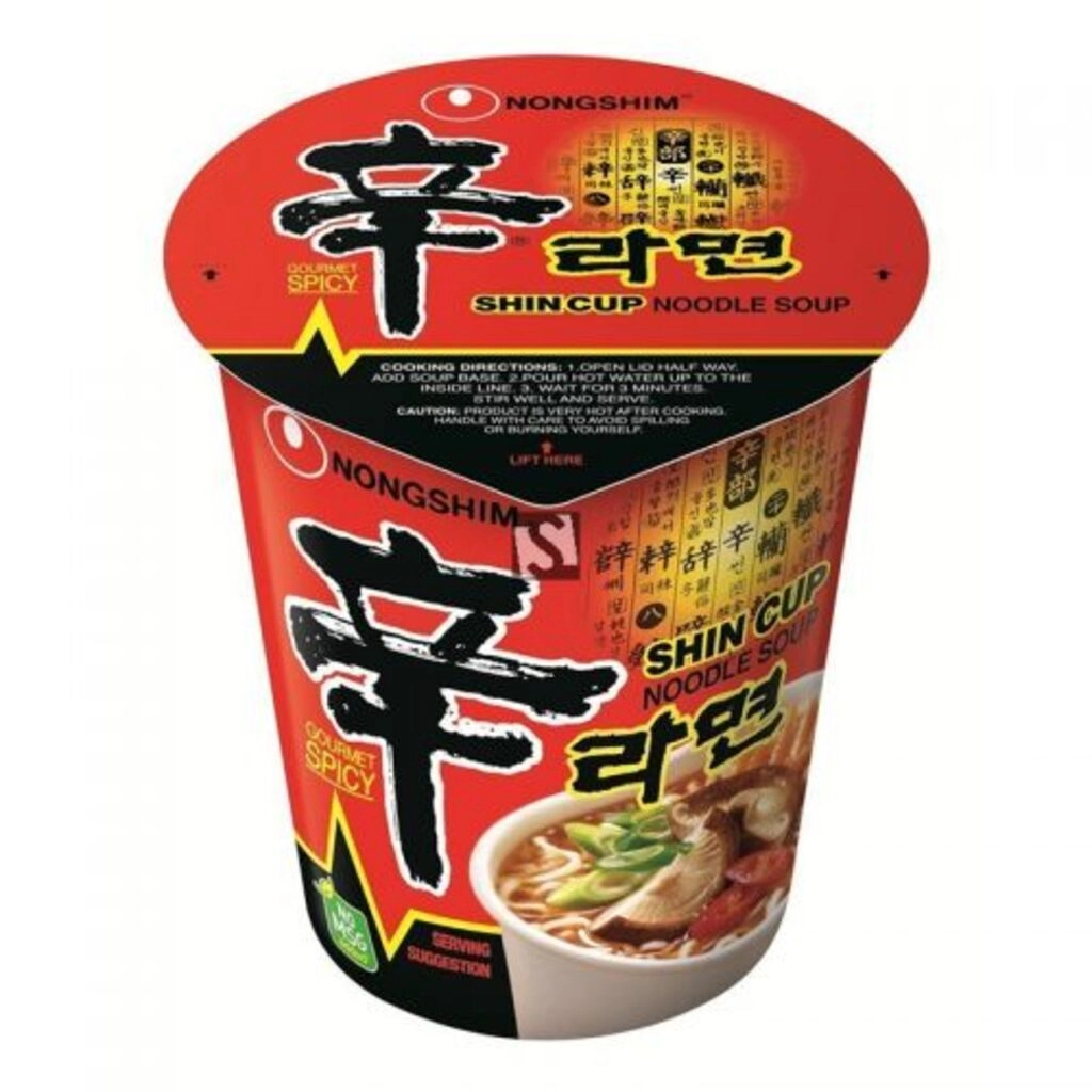 Shin Ramyun Gourmet Spicy Cup Noodles