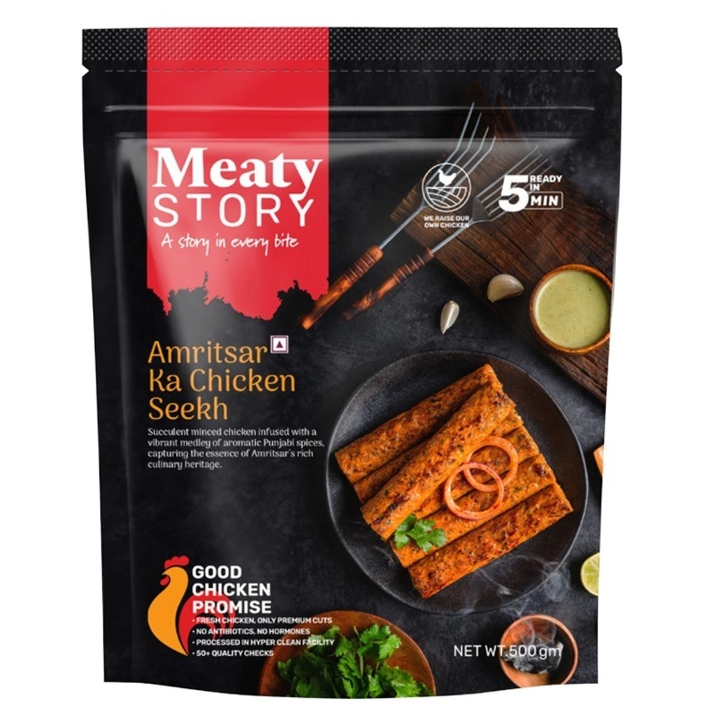 Amritsar Ka Chicken Seekh Kebab