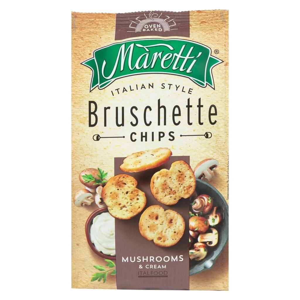 Bruschette Mushrooms & Cream Chips