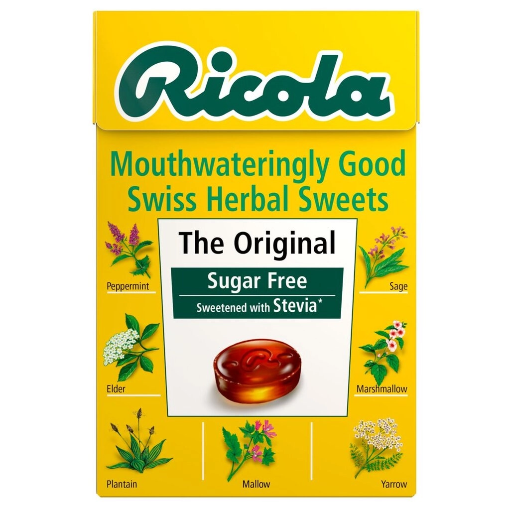 The Original Sugar Free Swiss Herbal Sweets Mint Candy