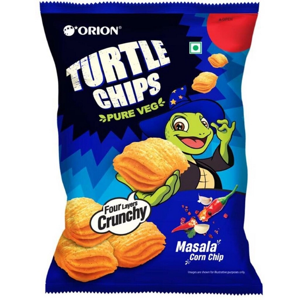 Masala Corn Turtle Chip